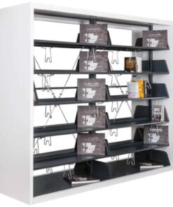 Reggo Trade: Expert Library Solutions. We specialize in high-quality, two-sided double bookshelf systems, delivering flexible and space-saving storage solutions tailored to the needs of institutions across the globe.