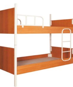 Durable boarding school bunk bed manufactured by Reggo Trade, designed with high-quality steel for long-term safety and student comfort.