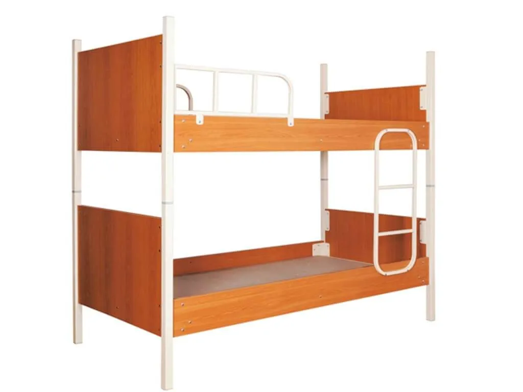 Durable boarding school bunk bed manufactured by Reggo Trade, designed with high-quality steel for long-term safety and student comfort.