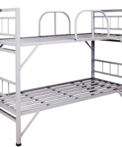Heavy-duty military bunk bed manufactured by Reggo Trade, engineered with reinforced steel for extreme durability in barracks and tactical environments.